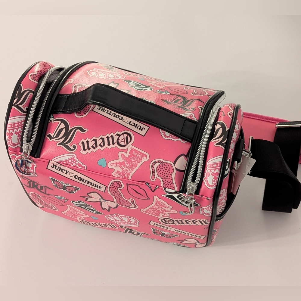 NWT Juicy Couture Large Insulated Tote/Shoulder/Crossbody Lunch/Snack Bag/Box - Picture 8 of 16